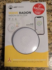 Airthings Wave Radon 2951 Radon Detector Humidity & Temperature Monitoring