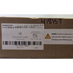 Signature Hardware 418157 Lindo 1.2 GPM Centerset Bathroom Faucet – Chrome