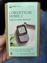 Airthings Corentium Home 2 Digital Radon Detector FREE S&H! New Open Box Gas Det