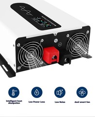 5000W 8000W 12000W 12V 24V 48V 72V to 110V/220V Pure Sine Wave Power Inverter US