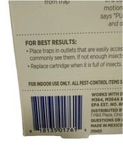 Zevo Flying Insect Trap Refill Cartridges, Bug Trap(4 Refill Cartridges)
