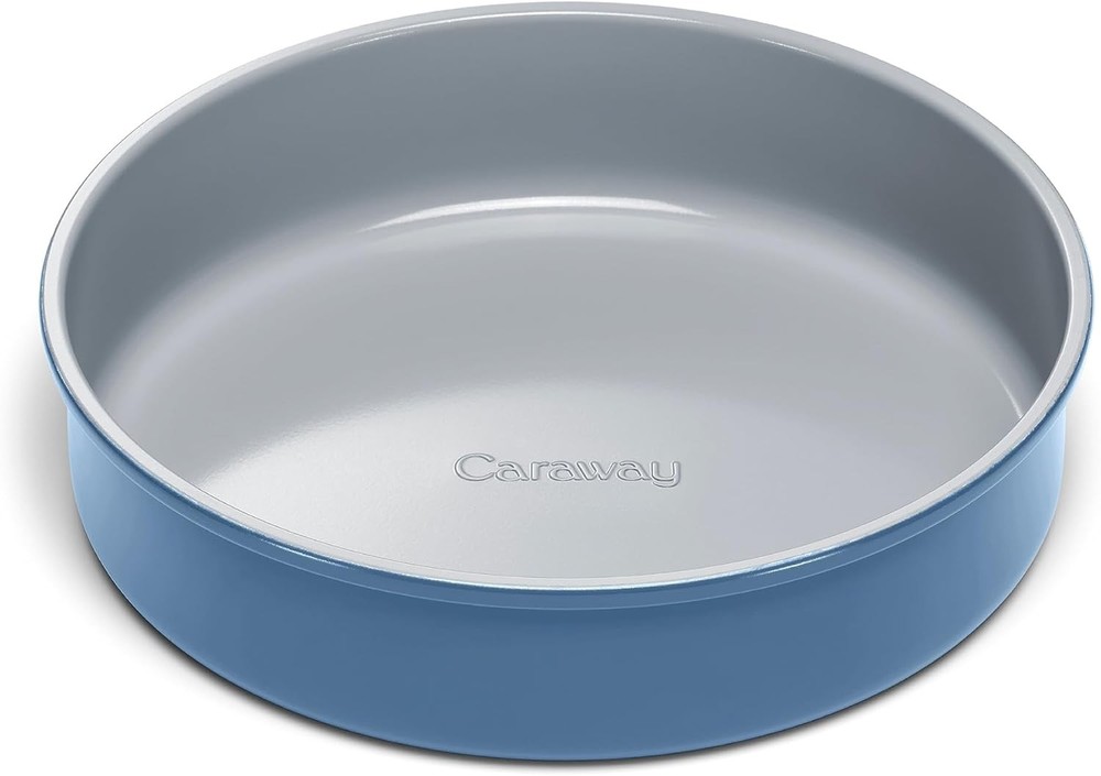 Non-Stick Ceramic 9” Circle Pan Naturally Slick Ceramic Coating Non-Toxic PTFE