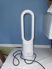 Dyson AM09 Hot & Cool Jet Focus Fan Heater- White/Silver