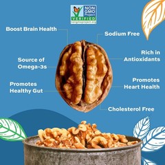 Member’s Mark Natural Shelled Walnuts, 48 oz. 3 lb Light Halves & Pieces, SELECT