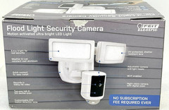 Feit Electric SEC3000 Smart Wi-Fi Flood Light with Security Camera 1080p HD