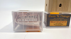 Lot of 2 Bees N Things Carpenter Bee Hanging Insect Trap with 15 ft. Coverage