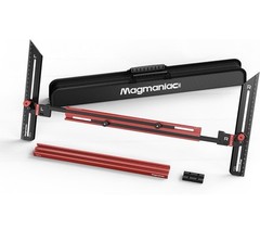 Stair Tread Gauge Tool Dual Nut Adjustable Jig Red Black