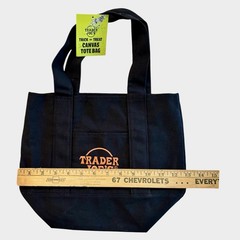 Trader Joe’s Mini Canvas Bag Halloween Or Anytime New With Tag 13”