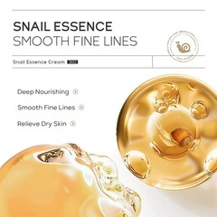 LAIKOU Snail Face Cream Hyaluronic Acid Moisturizing Cream Smoothing & Nourishin