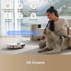 DREAME L40 Ultra Robot Vacuum Removable & Liftable Mop Certified Refurbished