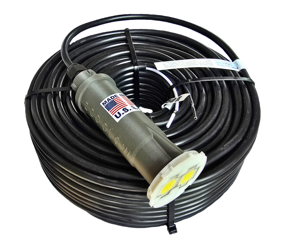 100ft White FLAGSHIP PENTAIR GLOBRITE Replacement, MADE IN THE USA, 2yr Warranty