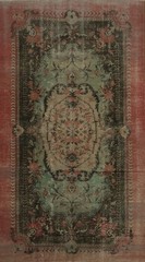 Anatolian Turkish Area Rug 5×9 Distressed Vintage Hand-knotted Wool for Any Room