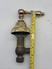 vintag Phylrich Polished brass wide spread bathroom faucet
