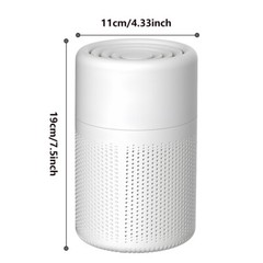Air Purifiers For Home Room True HEPA Washable Filter Allergies Smoke Pets