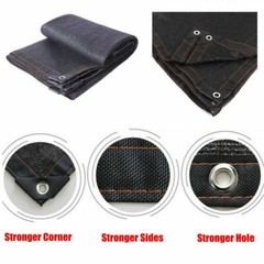 70% Shade Cloth Anti-Aging Sun Mesh UV Resistant Net Sunblock Plant Garden Tarp
