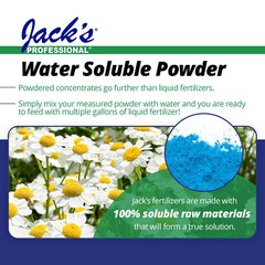 Jack’s Professional 20-20-20 General Purpose Water-Soluble Fertilizer, 25lbs