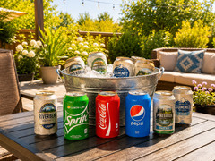 3 Pack Beer Can Covers Silicone Sleeve Hide a Beer Soda Can Disguise 12oz 355ml
