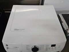 GE GFW350SSYWW 28″ White 4.6 cu ft Front-Load Washer NOB #161047