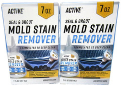 (2 PACK SET) Active Seal & Grout Mold Stain Remover, 7fl oz
