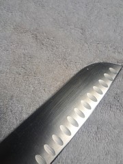 WUSTHOF CLASSIC SOLINGEN GERMANY 4183 17cm 7″ Hollow Edge Santoku Knife