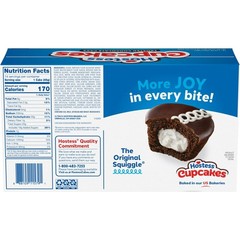 Hostess Cupcakes, Chocolate Snack Cakes, 22.22 oz Box (14 Ct.) Free Shipping