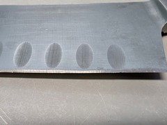 Wusthof Classic 7″ Hollow Edge Santoku Knife 4183/17cm Preowned