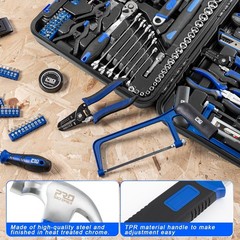 Tool Kit 259-Piece Hand Tools Set with Toolbox Repair Home Car Tools