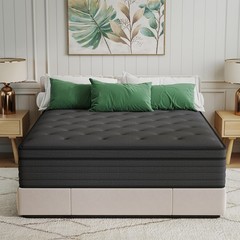 6″8″12″14″ Gel Memory Foam Hybrid Spring Mattress Twin Full Queen King In A Box