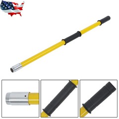 Yellow Pole Saws for Tree Trimming 7.3-27 FT Manual Pole Saw Extendable Tree
