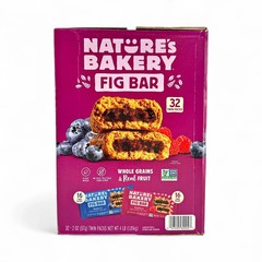 Nature’s Bakery Fig Bars Variety Pack, Blueberry + Raspberry 2 oz – 32 Count