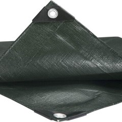 Heavy Duty Poly Tarp 5/10/12/16/20 Mil Waterproof Tarpaulin Cover w/ Grommets