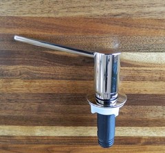 Rohl LS450LPN Lux Soap Dispenser Soap/Lotion Dispenser, Polished Nickel