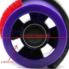 Masterpart Generic Brush Roll with End Cap For Dyson V6 and Older V7. 966821-01