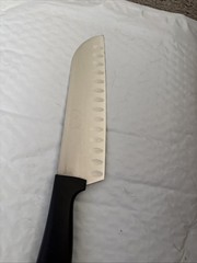 Emeril Wusthof Germany 4184E/17 Cm Santoku/Chef Knife Black Handle 6 1/2” Blade