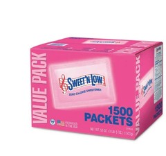 Sweet’N Low Zero Calorie Sweetener, Sugar Substitute Packets, 53 oz, 1500 Count​