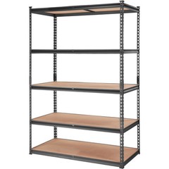 Storage Shelving Unit Garage Storage Rack 5-Tier Adjustable 2000 lbs Load