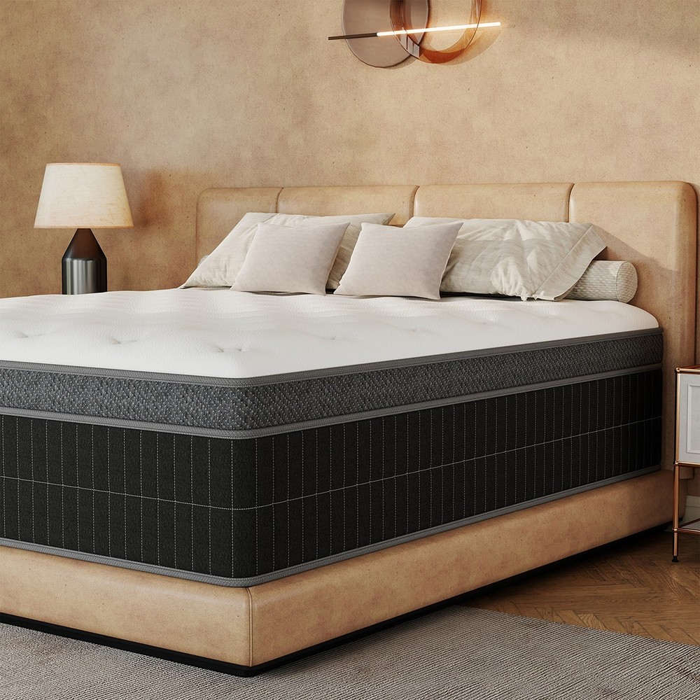 10″12″14″ Twin Full Queen King Mattress In A Box Gel Memory Foam Hybrid Spring