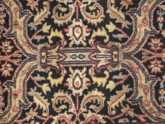 Agra Jaipur 3X12 Oriental Runner Rug Wool Hand-knotted Floral Hallway Carpet