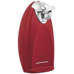 Hamilton Beach Electric Automatic Can Opener Extra-Tall, Red 76388R