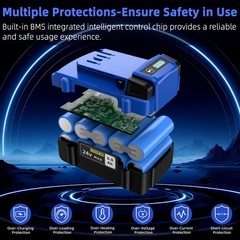 2 Pack 24V 6.0Ah for Kobalt 24 Volt Max Lithium-ion Battery KB624-03 KB124-03