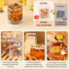 Dandelion Wolfberry Tea – Liver & Kidney Detox Herbal Tea