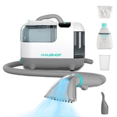 HAUSHOF Steam Portable Carpet and Upholstery Cleaner Deep Couch Cleaner Machine
