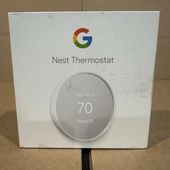 Google Nest Thermostat Snow Wi‑Fi App Control Round 24V Programmable