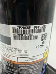 NEW Copeland ZP20K5E-PFV-830 Compressor R410a 1 PH 2 Ton ZP20K6E ZP20K5E-PFV-130