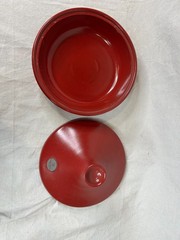 Emile Henry Flame Red Large Tagine 12.5″ Wide France Moroccan