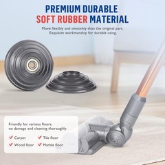 Upgraded Ball Wheel+ High Torque Cleaner Head Connector Compatible with Gray