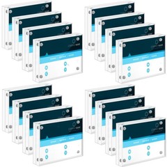 8 Pcs 2.5 x 3.5 Inch Mini Acrylic Picture Frames, Clear Acrylic Photo Busines…