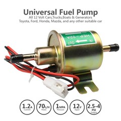 12V Universal 2.5-4PSI Gas Diesel Inline Low Pressure Electric Fuel Pump HEP-02A