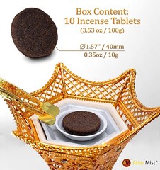 Bakhoor Naaim Incense Arabian Bukhoor – 100 Gram 10 Tablets