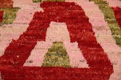 Abstract Moroccan Area Rug 5×8 Hand-knotted Wool Oriental Carpet for Any Room